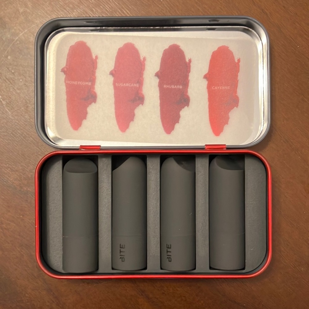 New Bite Beauty mini lipsticks